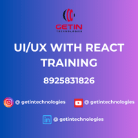 UI/UX with React Training in Kovilpatti | 100% placement